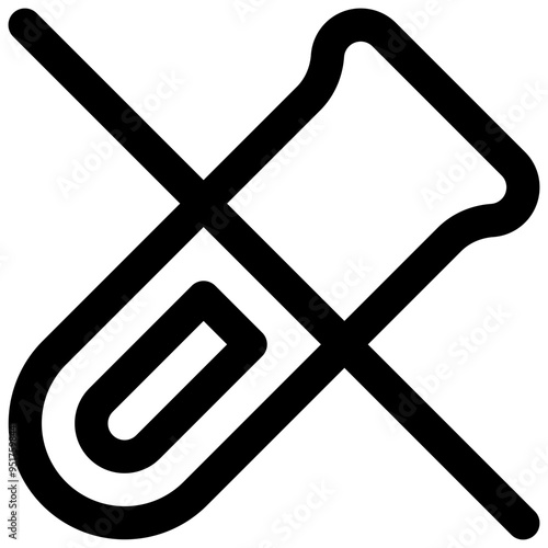 No harmful chemicals. Editable stroke vector icon.