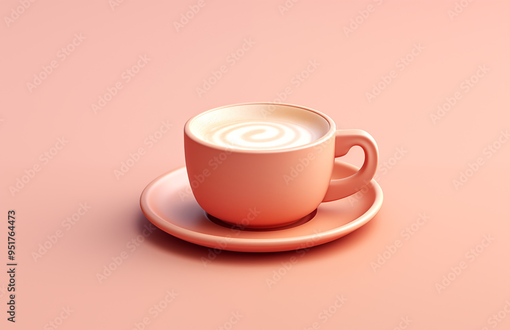 Cartoon 3D coffee illustration material
Cartoon 3D coffee illustration material