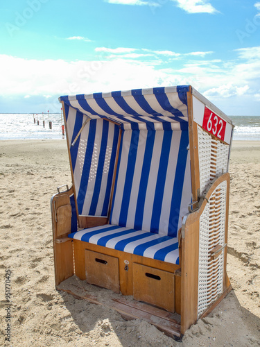 Am Strand von orderney photo