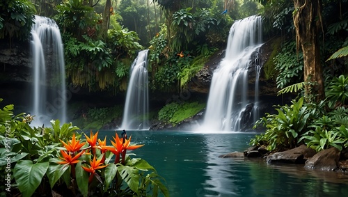 waterfall in the forest