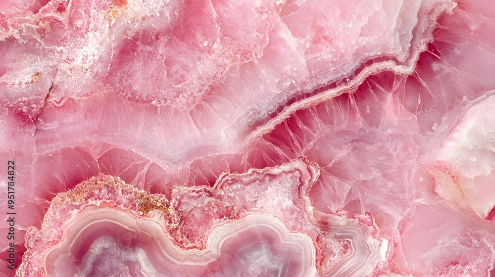 pink geode background