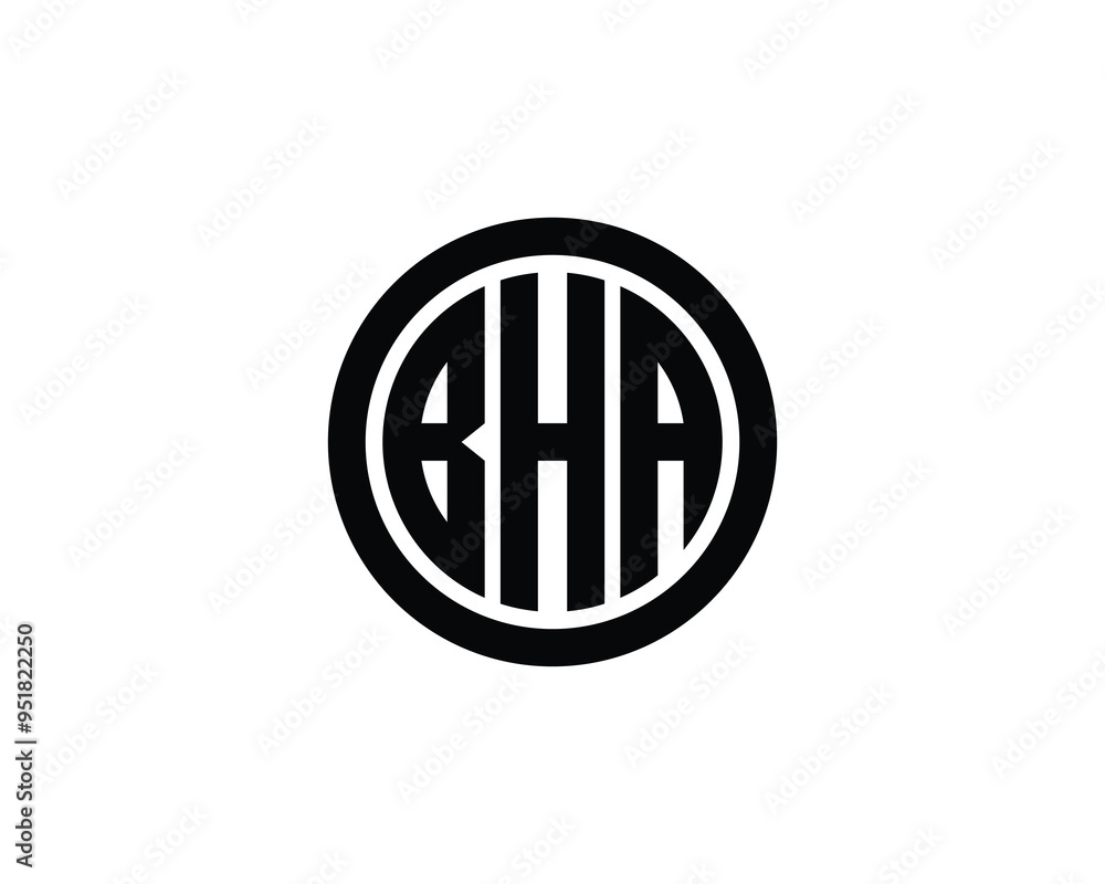 BHA logo design vector template. BHA BHA logo design vector template. BHA