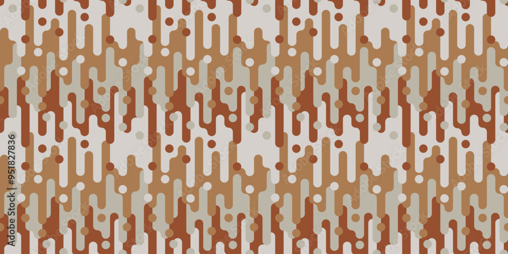 Fototapeta premium Camouflage background. Seamless pattern.Vector. 迷彩パターン テクスチャ 背景素材