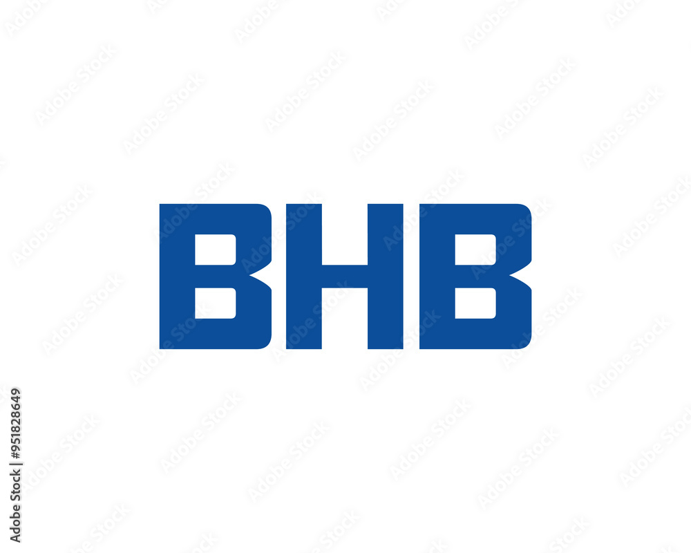 BHB Logo design vector template. BHB BHB Logo design vector template. BHB