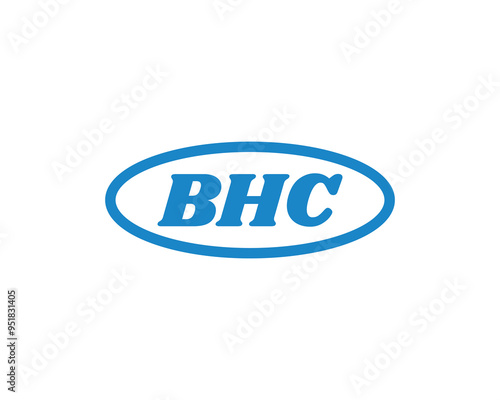 BHC Logo design vector template. BHC