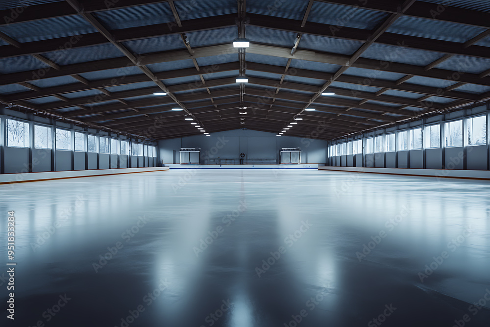 Ice skating rink for skating, featuring a smooth, frozen surface ideal for recreational and professional ice skating activities. Ice skating rink for skating, featuring a smooth, frozen surface ideal for recreational and professional ice skating activities.