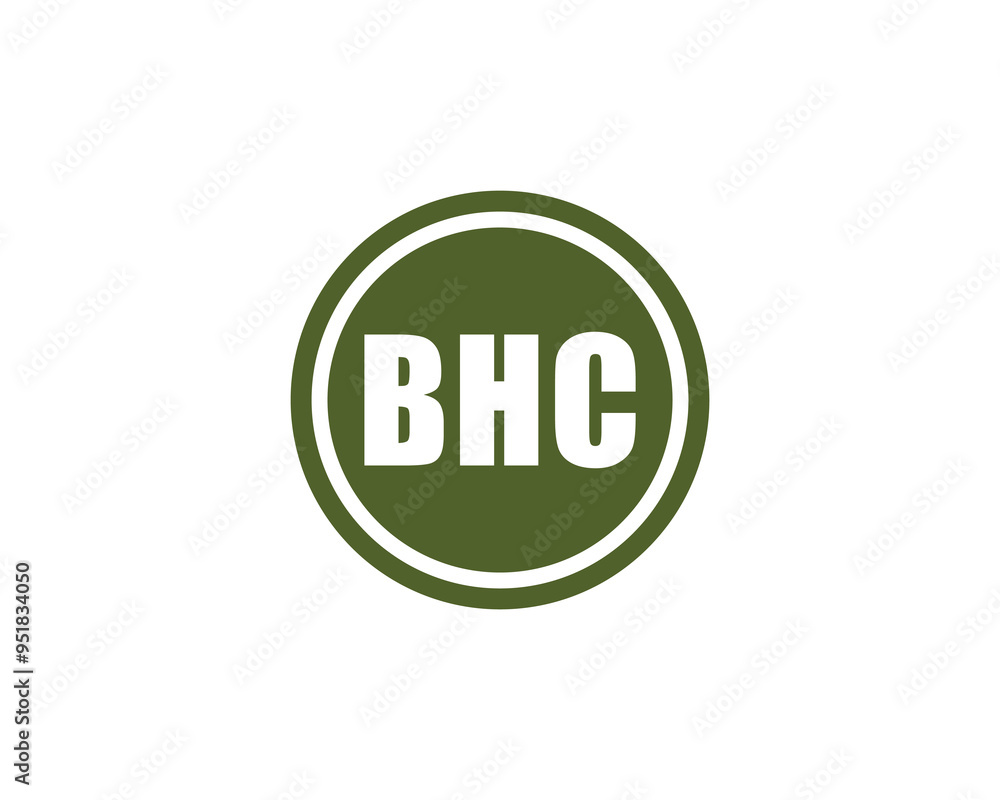 BHC Logo design vector template. BHC BHC Logo design vector template. BHC