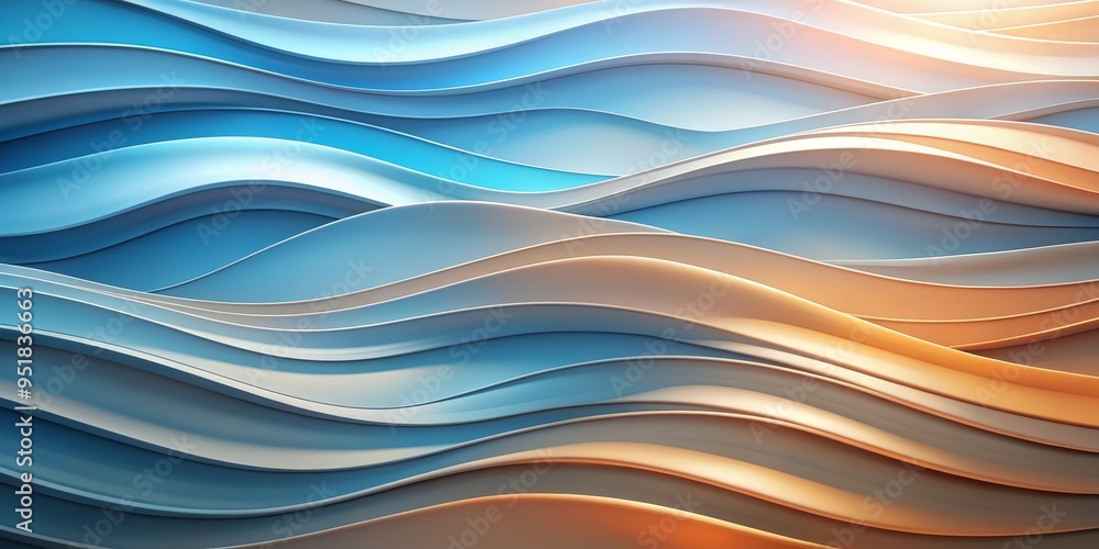 Abstract Blue and Orange Wavy Lines, 3D Rendering, Abstract Background, Digital Art, Design, Wave, Abstract Wave Abstract Blue and Orange Wavy Lines, 3D Rendering, Abstract Background, Digital Art, Design, Wave, Abstract Wave