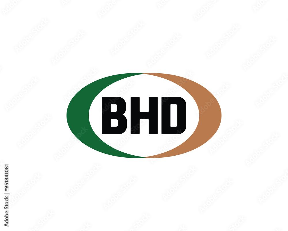 BHD logo design vector template. BHD BHD logo design vector template. BHD