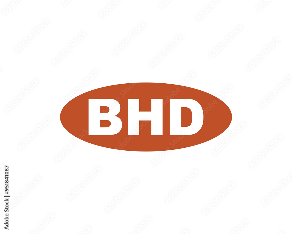 BHD logo design vector template. BHD BHD logo design vector template. BHD