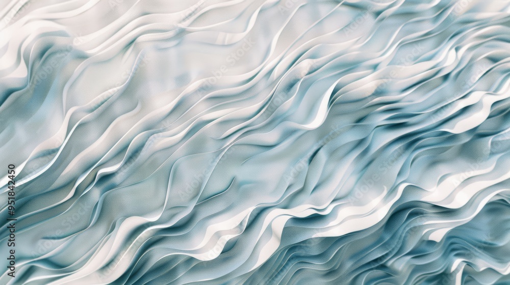 Soft, wave-like textures in gentle shades of gray and white form an abstract, soothing, and organic composition. Soft, wave-like textures in gentle shades of gray and white form an abstract, soothing, and organic composition.
