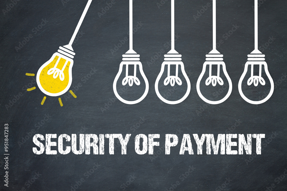 Fototapeta premium Security of Payment 