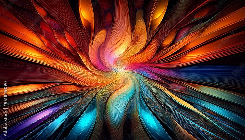 Colorful abstract fractals Colorful abstract fractals