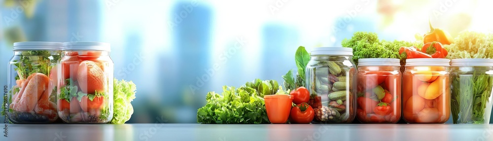 Plastic-free grocery store with bulk food bins and reusable containers, representing zero waste shopping, eco-friendly packaging, sustainable consumption Plastic-free grocery store with bulk food bins and reusable containers, representing zero waste shopping, eco-friendly packaging, sustainable consumption