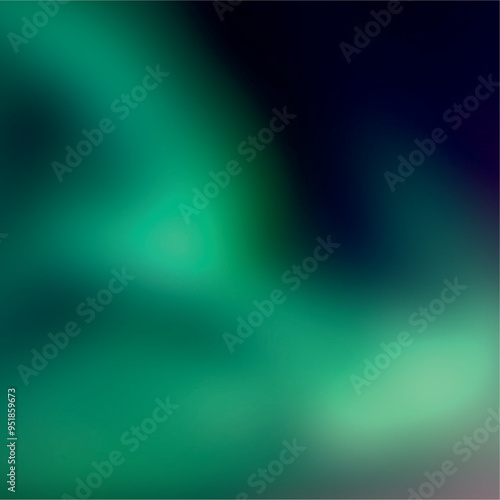 abstract green gradient background with dark hues