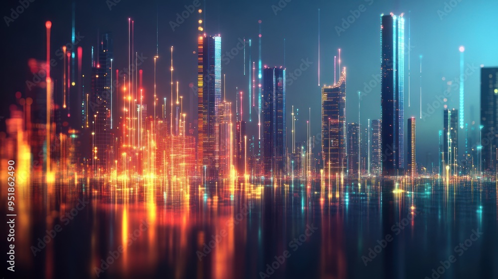 Cyberpunk Cityscape Cyberpunk Cityscape