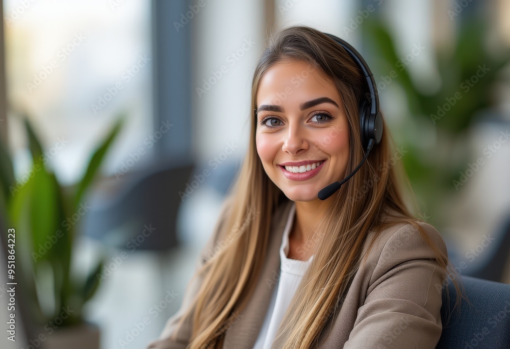 portrait of a smiling professional woman