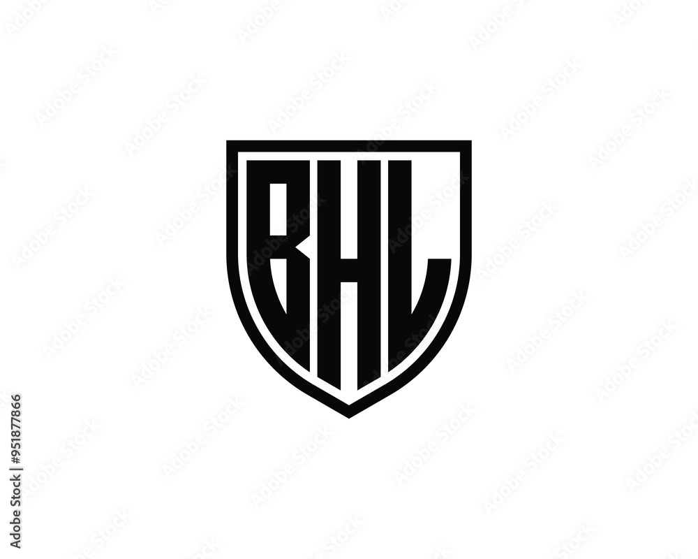 BHL Logo design vector template. BHL BHL Logo design vector template. BHL