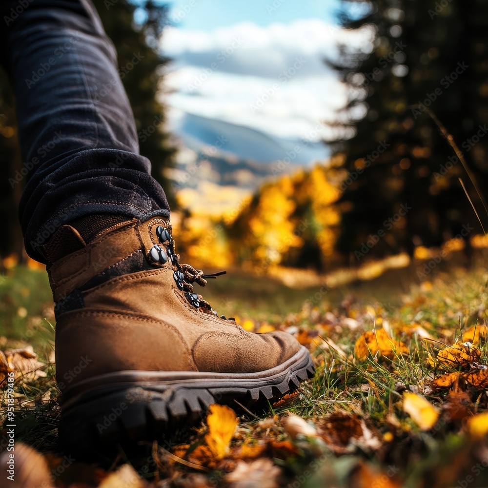 Forest Walk in Autumn: Tranquil and Enriching Background for Peaceful Solitude and Nature Reflections Forest Walk in Autumn: Tranquil and Enriching Background for Peaceful Solitude and Nature Reflections