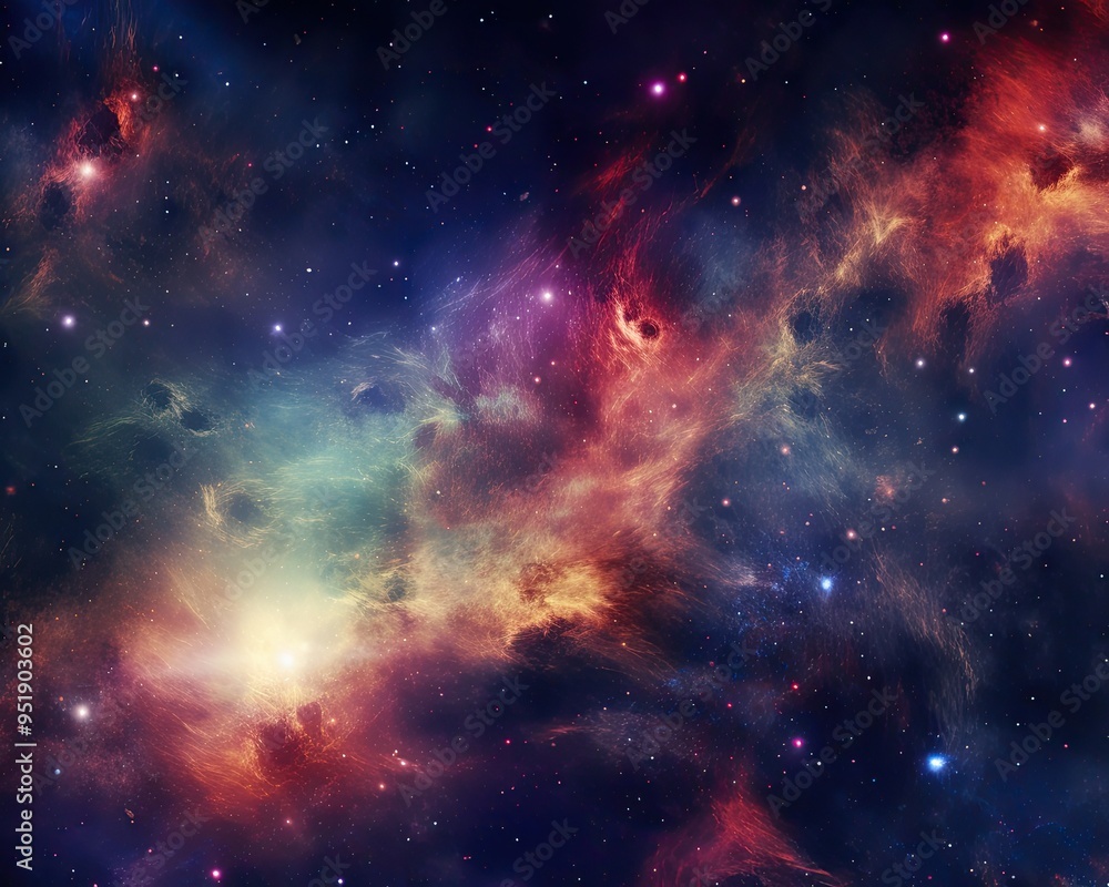 Nebula and galaxies in space abstract cosmos background Nebula and galaxies in space abstract cosmos background
