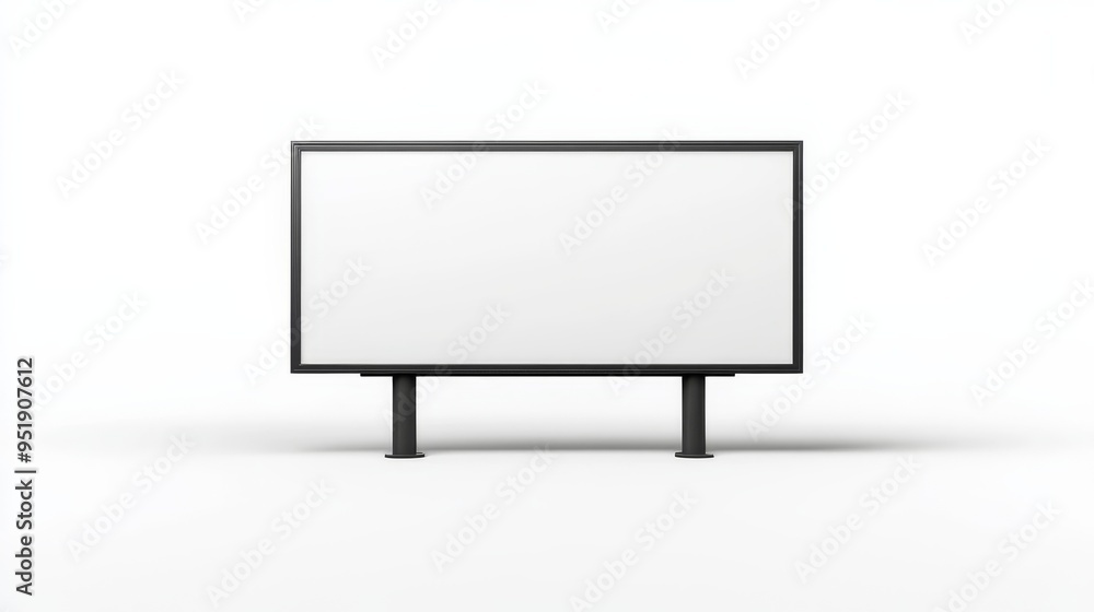 Obraz premium Blank Billboard Mockup.