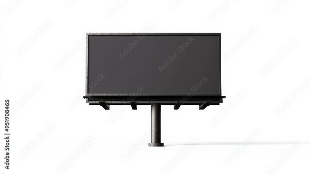 Blank Billboard Mockup. Blank Billboard Mockup.