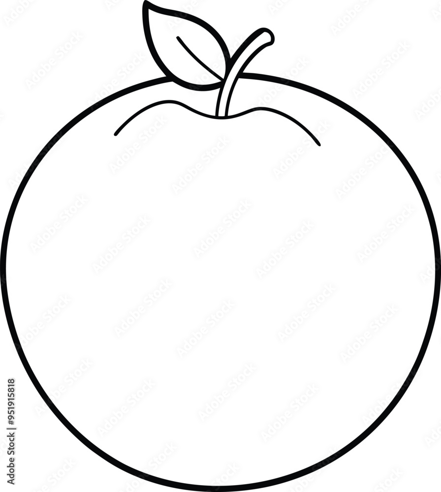 Simple single-line illustration of a blueberry featuring a round shape and tiny stem
Simple single-line illustration of a blueberry featuring a round shape and tiny stem