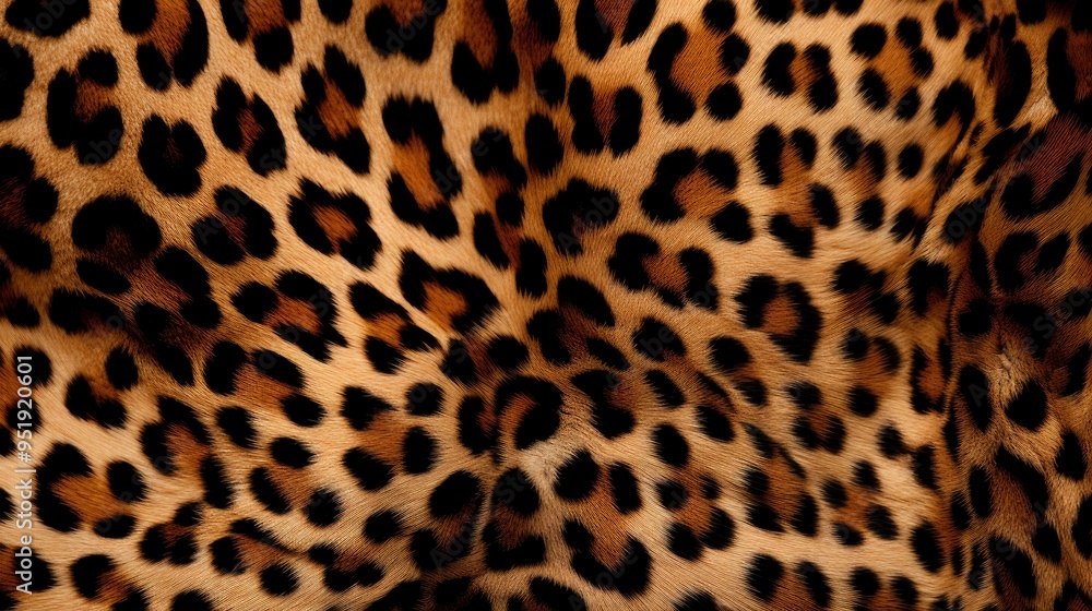 Leopard jaguar skin close-up texture flat lay background Leopard jaguar skin close-up texture flat lay background