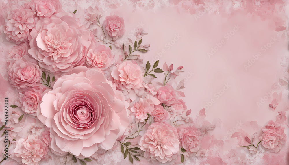 pink roses background pink roses background
