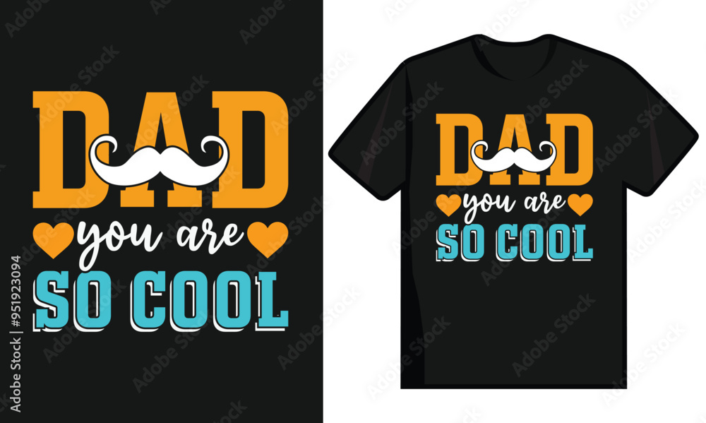 Father's Day Typography T-Shirt Design. Father's Day Typography T-Shirt Design.