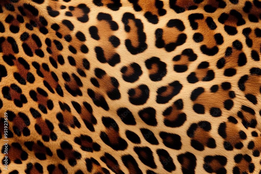 Leopard jaguar skin close-up texture flat lay background Leopard jaguar skin close-up texture flat lay background