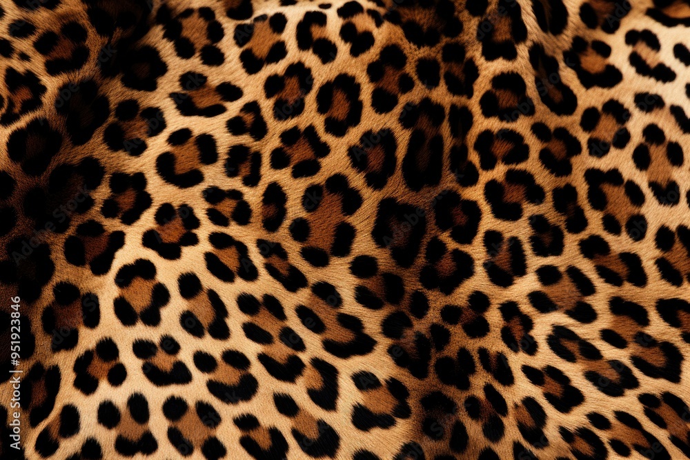 Leopard jaguar skin close-up texture flat lay background Leopard jaguar skin close-up texture flat lay background