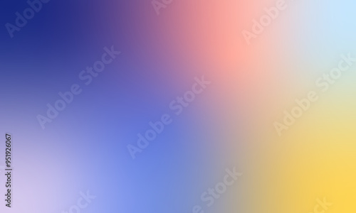 Smooth and blurry colorful gradient mesh background. Modern bright rainbow colors. Soft colored vectors Premium quality.