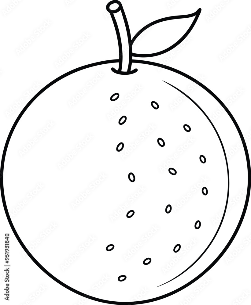 Minimalistic line art of a whole passion fruit captures its essence with simple elegant curves and contours
Minimalistic line art of a whole passion fruit captures its essence with simple elegant curves and contours