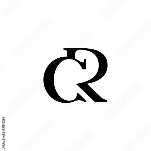 cr logo design 
