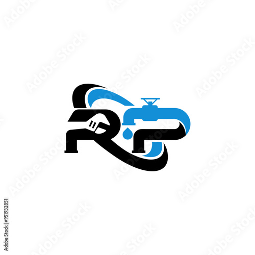 rp plumbing logo photo