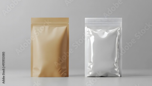 Empty Food Packaging Pouches