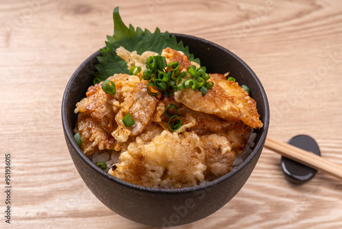 豚天丼 photo