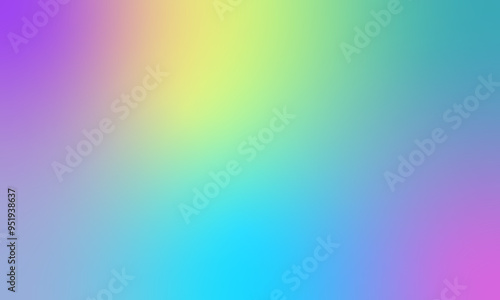 Smooth and blurry colorful gradient mesh background. Modern bright rainbow colors. Soft colored vectors Premium quality.