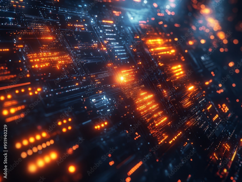 Futuristic Digital Background Futuristic Digital Background