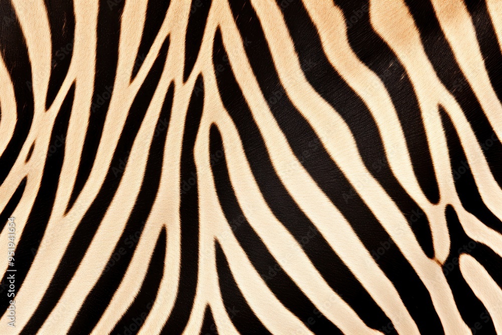 Zebra skin close-up texture flat lay background Zebra skin close-up texture flat lay background