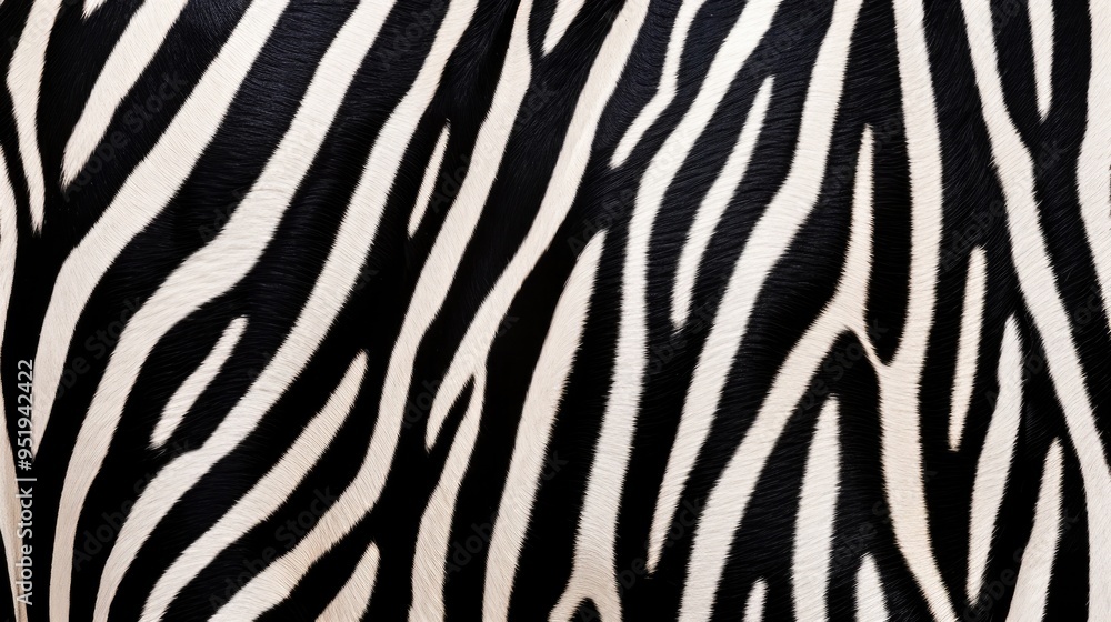 Zebra skin close-up texture flat lay background Zebra skin close-up texture flat lay background