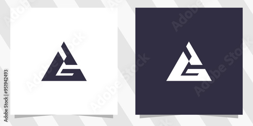 letter g logo design vector