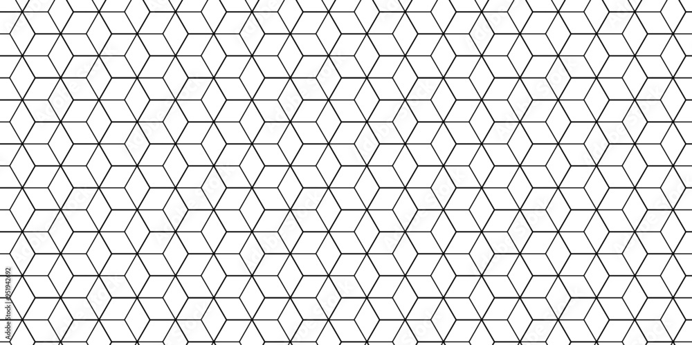 Abstract hexagonal cube seamless pattern with square hexagon tile grid mosaic honeycomb diamond triangle structure shape isometric block wallpaper.
Abstract hexagonal cube seamless pattern with square hexagon tile grid mosaic honeycomb diamond triangle structure shape isometric block wallpaper.