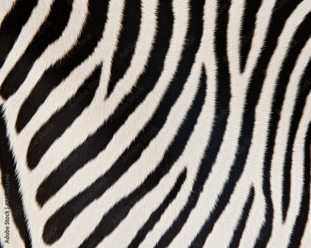 Zebra skin close-up texture flat lay background Zebra skin close-up texture flat lay background