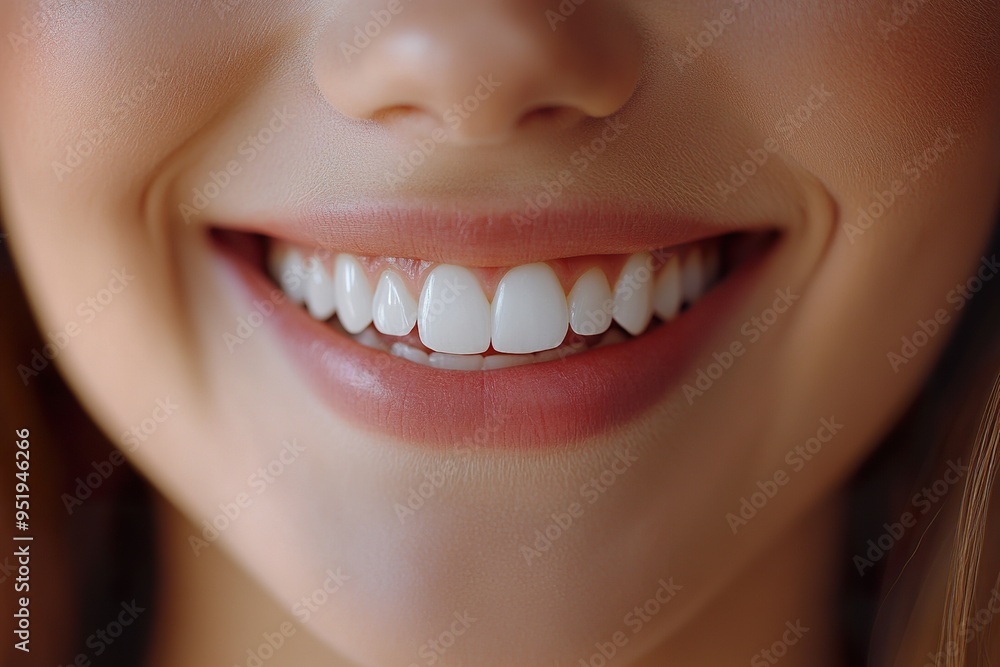 Happy Expression Showcasing Perfect White Teeth Happy Expression Showcasing Perfect White Teeth