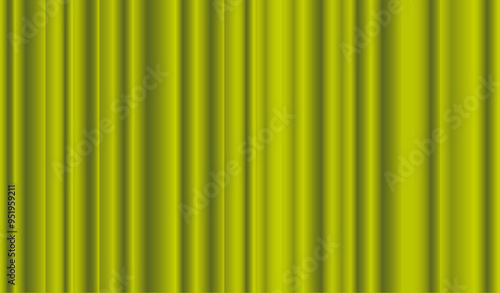 Abstract green lines background, curtain texture pattern