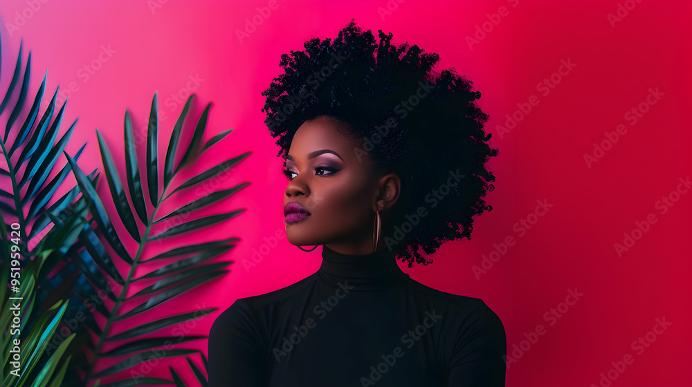 Obraz premium Woman Hosting Womens Networking Event Woman