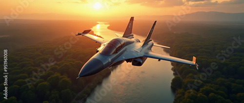 Obraz na płótnie Fortschritt der Luftfahrttechnologie
