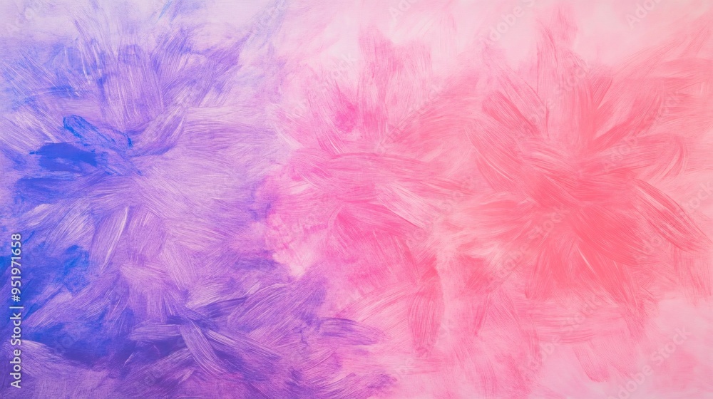 Abstract art featuring soft purple and pink brush strokes creating a dreamy atmosphere. Abstract art featuring soft purple and pink brush strokes creating a dreamy atmosphere.